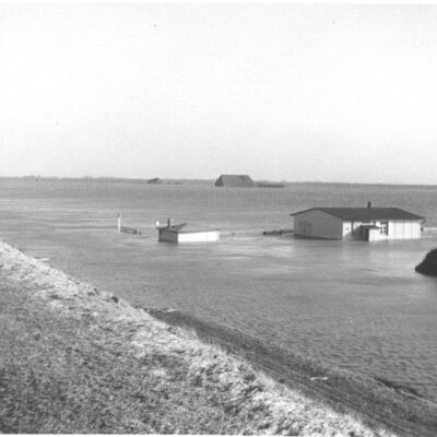 Bild vergrößern: Sturmflut 1962